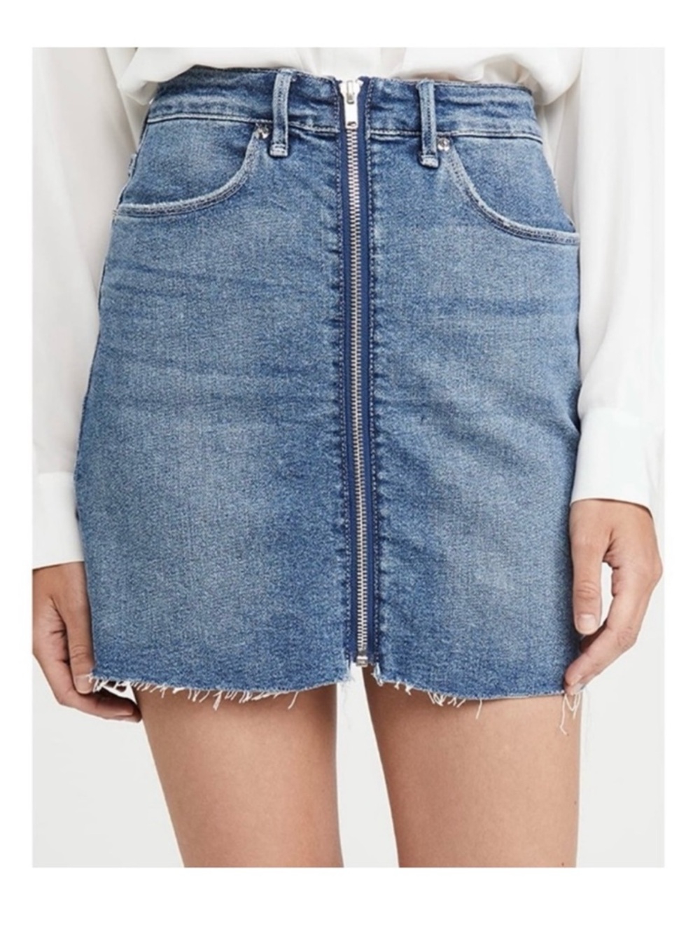 Good American Jean Skirt